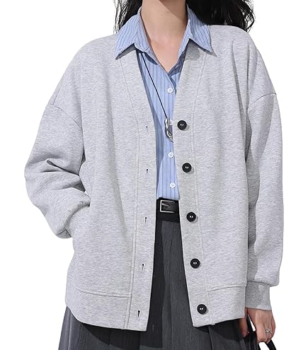 ヂェン先生の日常着◇薄衣カシュクールブラウス 長袖 カーディガン薄灰 Amazon.co.jp: ヂェン先生の日常着 麻綿 カシュクール カーディガン